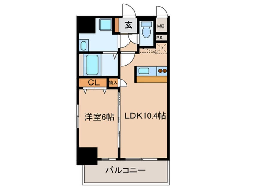 間取図 グランデ中村区役所