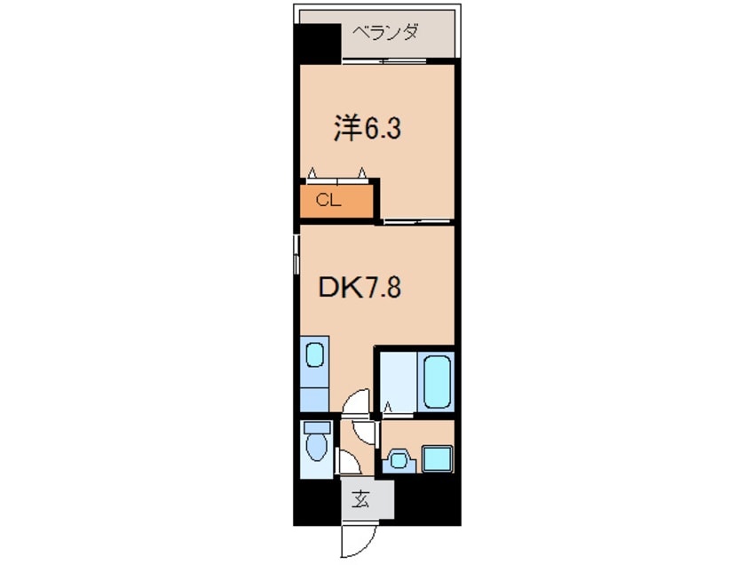 間取図 サンシアルザ上前津