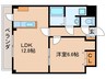 MZ･ESTATEⅡ 1LDKの間取り