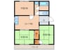 第2森市ビル 3LDKの間取り