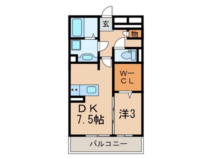 間取図 フェアリー１０６