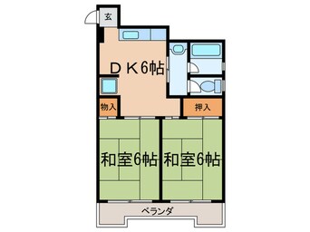 間取図 佐藤第一ビル