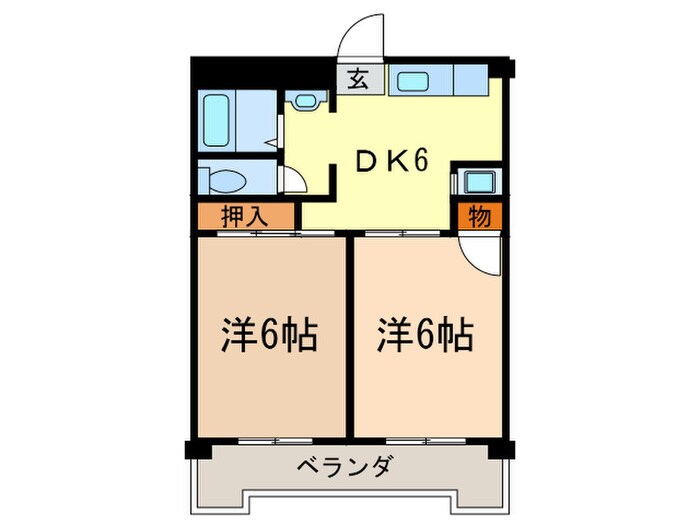 間取り図 佐藤第一ビル