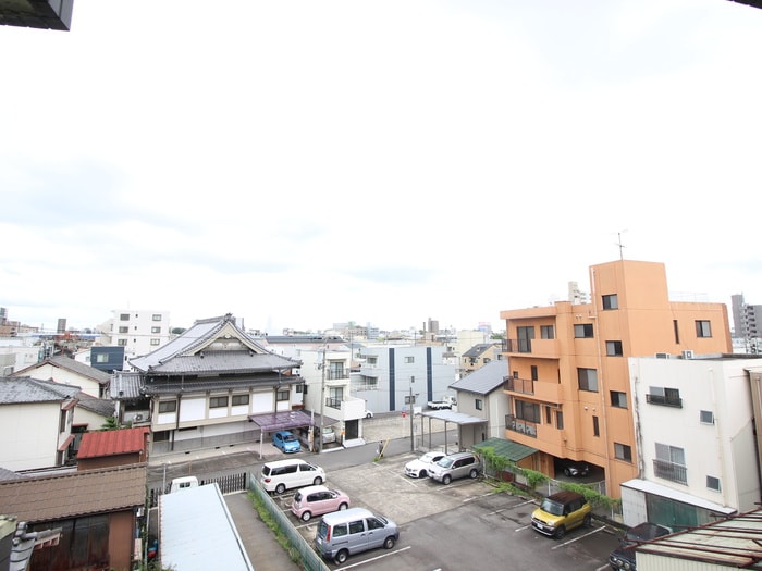 室内からの展望 佐藤第一ビル