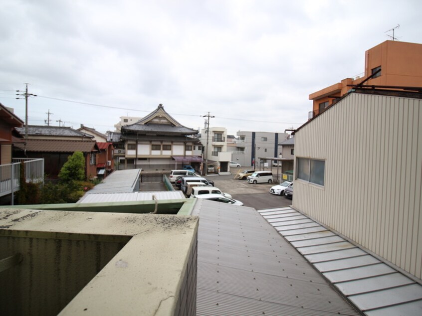 室内からの展望 佐藤第一ビル