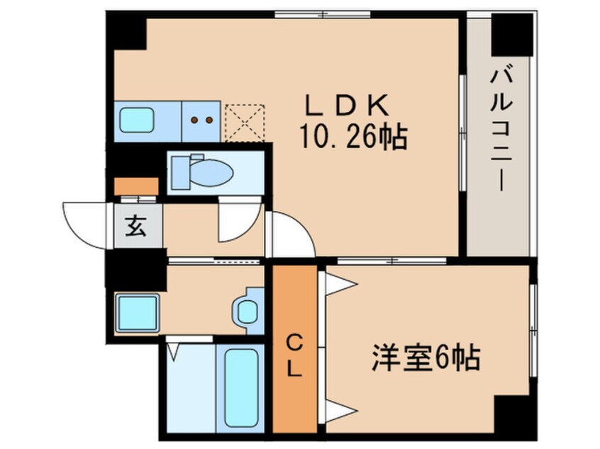 間取図 ＹＯＳＨＩＮＯ　ＳＱＵＡＲＥ