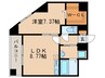 ＹＯＳＨＩＮＯ　ＳＱＵＡＲＥ 1LDKの間取り