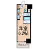 オルト春日井 1Rの間取り