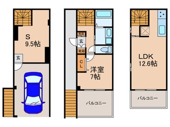 間取図 ポーラスター12th星ヶ丘山手