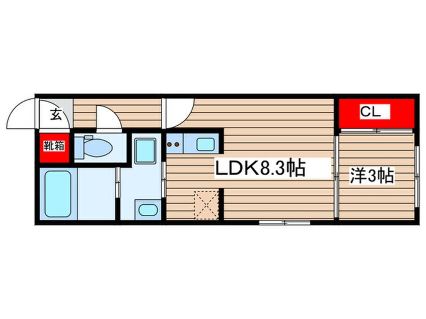 間取図 quador 御器所BLANC