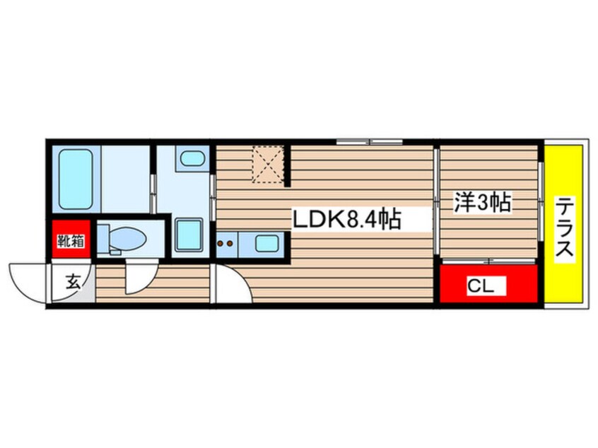 間取図 quador 御器所BLANC