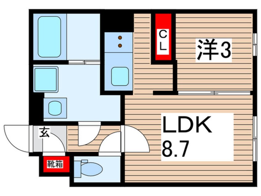 間取図 quador 御器所BLANC