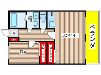 間取図 Sakura檀渓