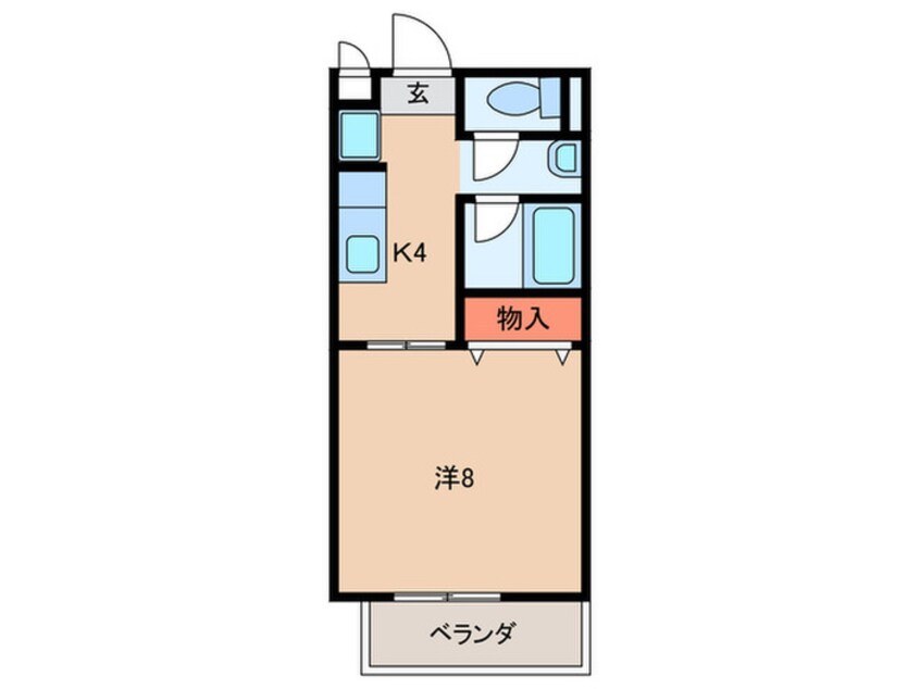 間取図 Paradise Nobata