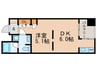 フォレスト久屋公園 1DKの間取り