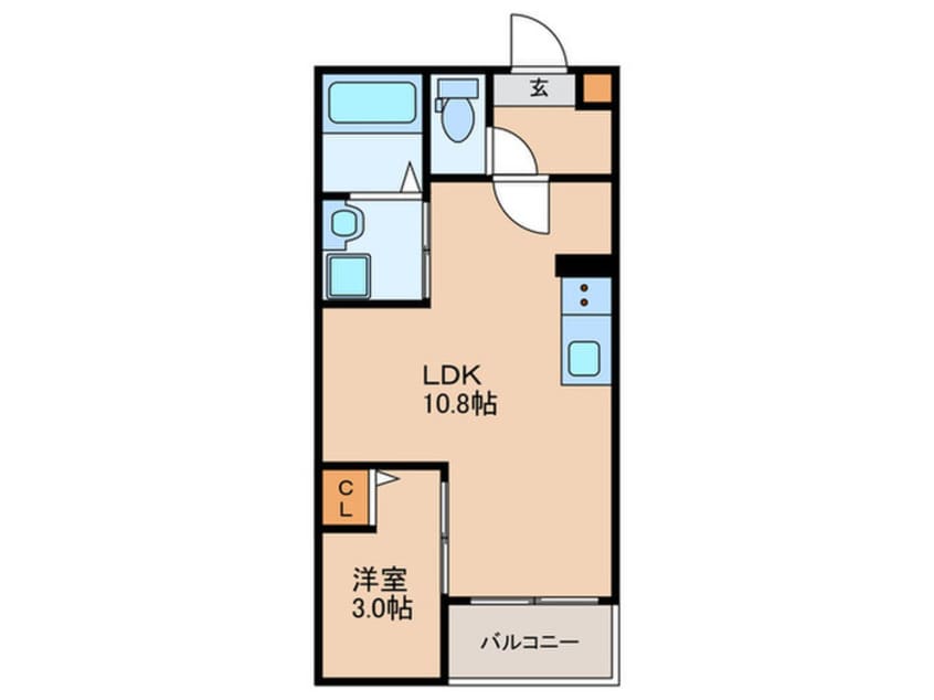 間取図 Jack　umateⅠ