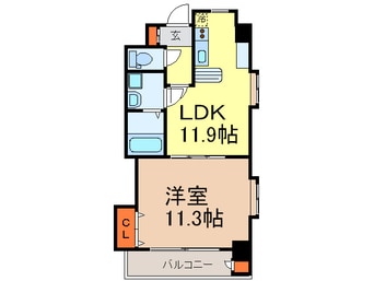間取図 プロビデンス葵タワ－