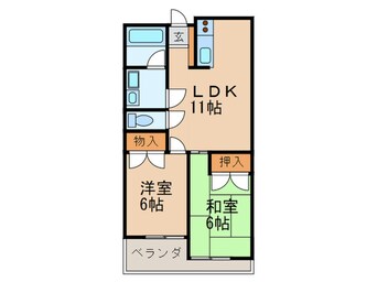 間取図 エルネックス本山