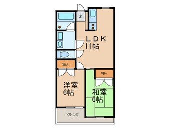 間取図 エルネックス本山