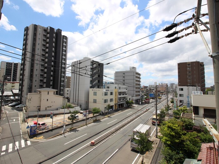 室内からの展望 サンパレス名駅