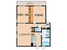 Premier Residence Ⅰ 2LDKの間取り