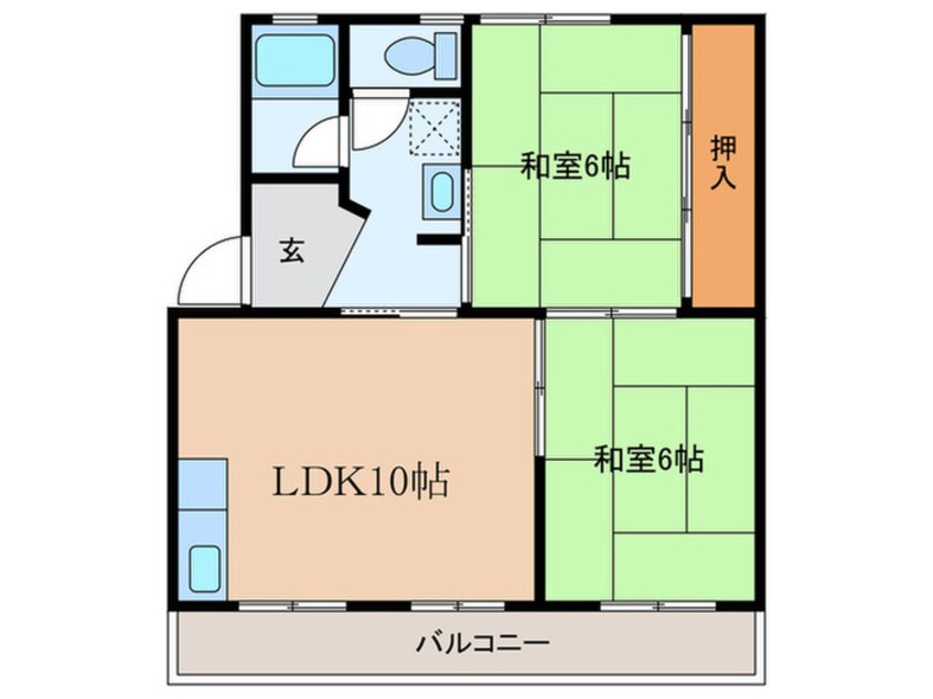 間取図 メゾン  旭