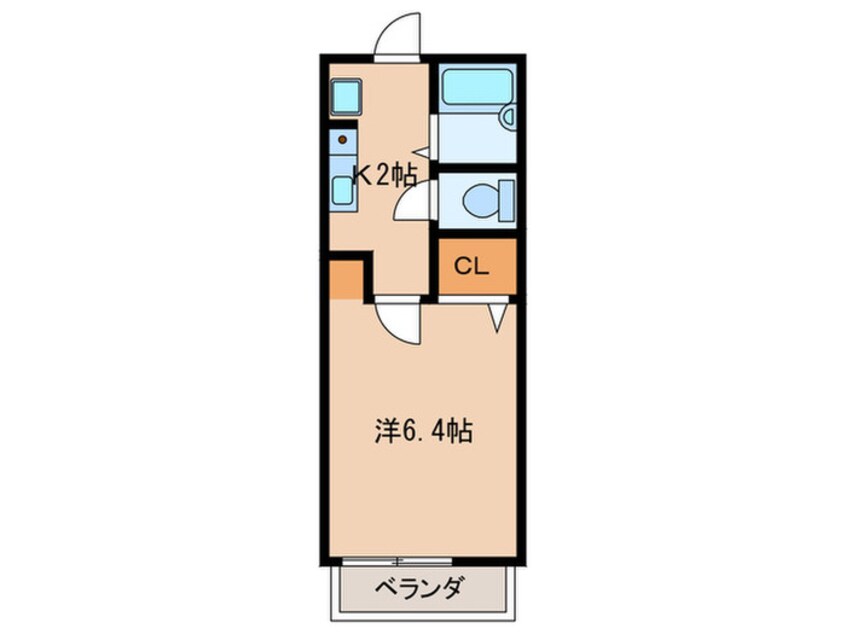 間取図 ハイツFUJI　B棟