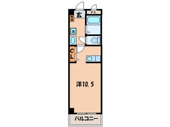 間取図 シャト－mａrｕwａ