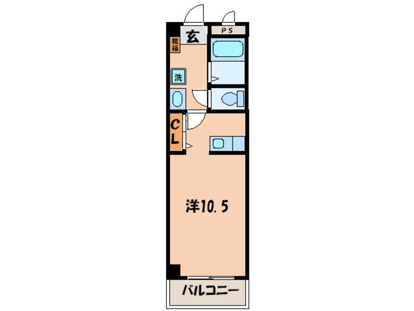 間取図 シャト－mａrｕwａ