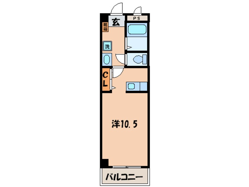 間取図 シャト－mａrｕwａ