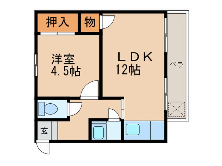 間取図 野田ハイツ