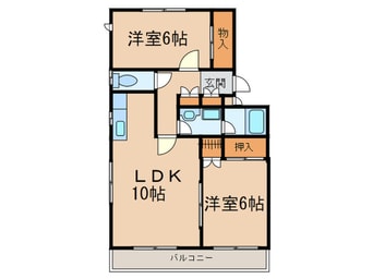 間取図 トゥインクル青山　A棟