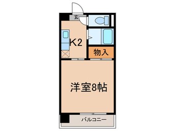 間取図 アゼリアコ－ト　名東