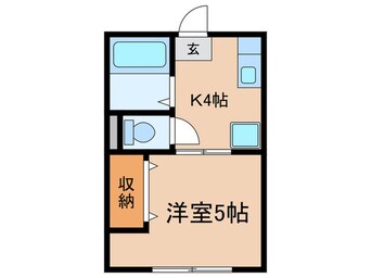 間取図 ルネッサンス山本Ｂ