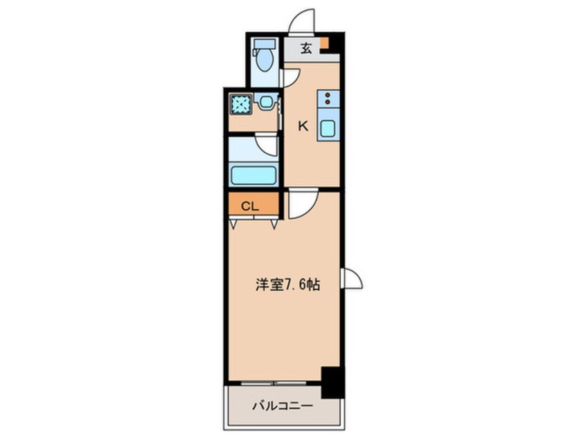 間取図 The Residence Imaike