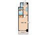 The Residence Imaike 1Kの間取り