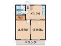 コンフォ－トＦの間取図