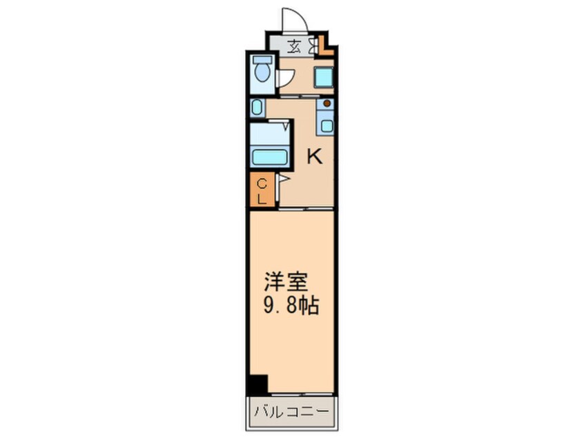 間取図 クレセール・サン