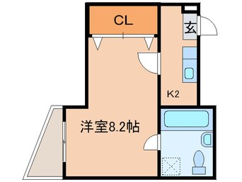 間取図 カ－サクイント