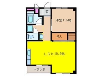 間取図 ヤマコ第一ビル