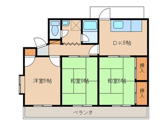 間取図 森コ－ポ