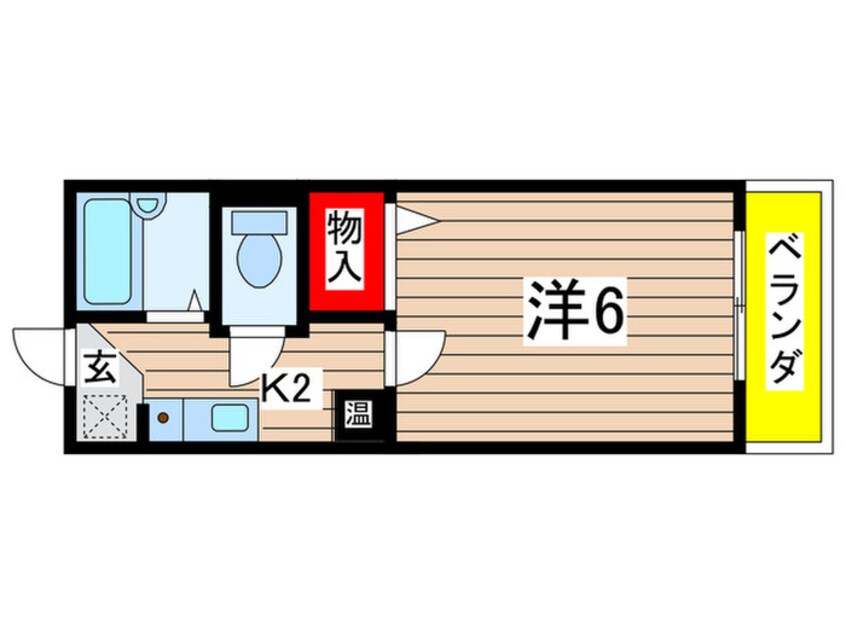 間取図 リヴィン３６１