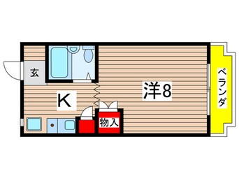 間取図 メゾンエイブル