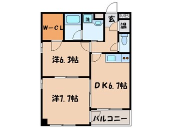 間取図 アヴァンセＭ