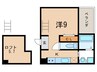 ＥＳＰＡＣＥ　ＤＥＣＯＲＥ 1Rの間取り