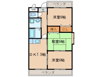 間取図 ウィングヒルズ神田