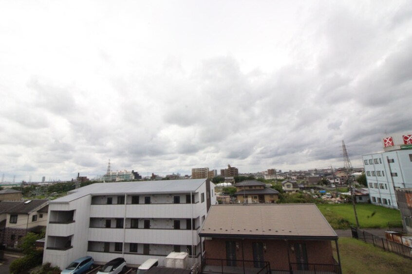 室内からの展望 ウィングヒルズ神田