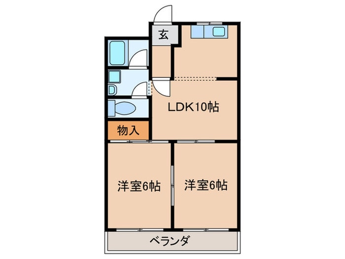 間取り図 アーバンハイムサハシ