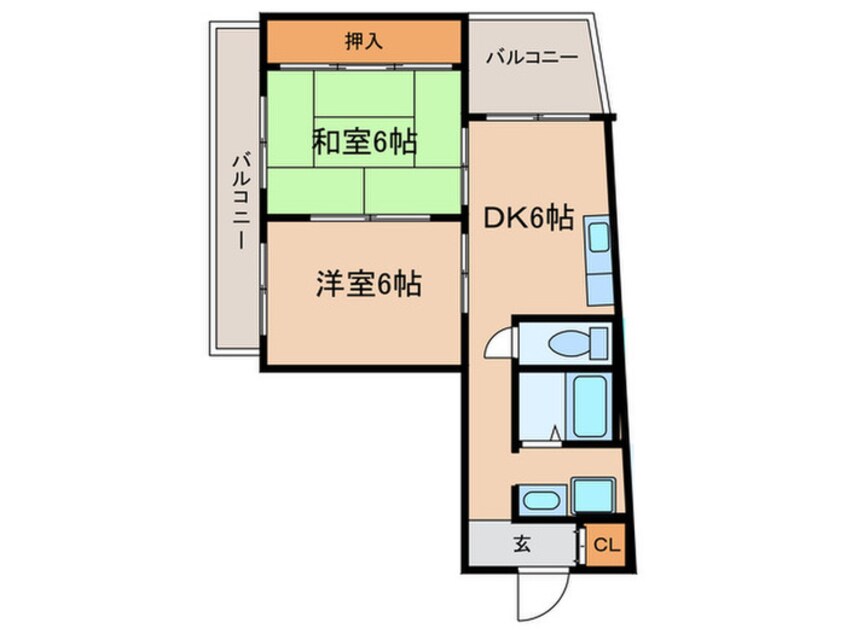 間取図 福信ビル