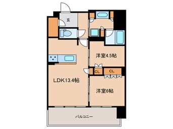 間取図 リニアゲートタワー名古屋(913)